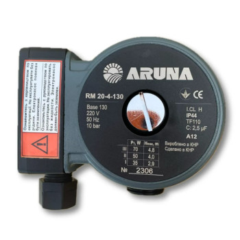 Циркуляционный насос ARUNA RM 20-4-130 Циркуляционный насос ARUNA RM 20-4-130