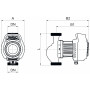 Циркуляционный насос Насосы+Оборудование BPS 25-8SM-180 Ecomax