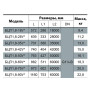 Скважинный насос Насосы+Оборудование БЦП 1,8-75У (60 м кабеля)