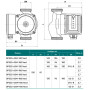 Циркуляционный насос NPO BPS25-12SM-180 Next