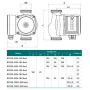 Циркуляционный насос NPO BPS25-6SM-130 Next