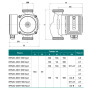 Циркуляционный насос NPO BPS25-6SM-180 Next