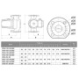 Циркуляционный насос NPO BPS65-13SF-340/380V