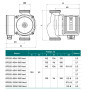 Циркуляционный насос NPO BPS25-8SM-180 Next