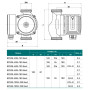 Циркуляционный насос NPO BPS32-8SM-180 Next