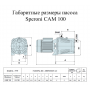Поверхностный cамовсасывающий насос Speroni CAM 100-HL